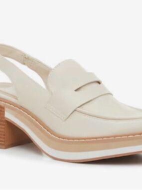 DOLCE VITA Hattie Loafer in Ivory Stella - Size 8.5